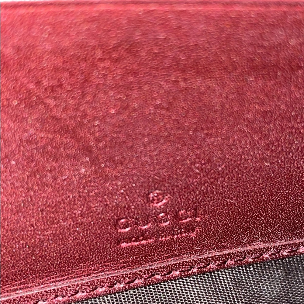 Vinyl Gucci Long Wallet