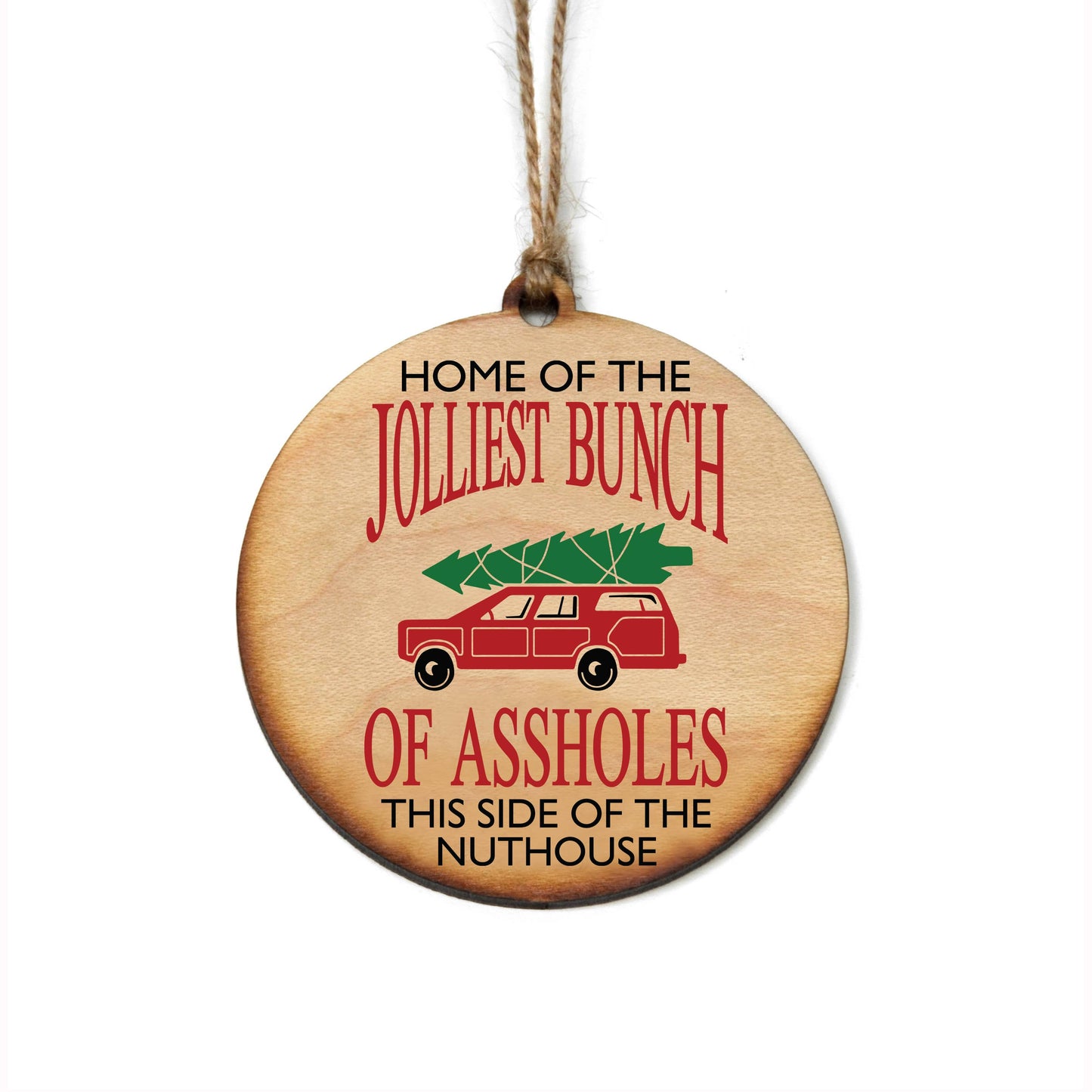 Driftless Studios - Jolliest Bunch Of Christmas Ornaments - Christmas Decor